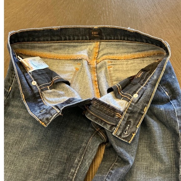 Citizens of Humanity 2000s Kelly Vintage Jeans Blue Low Rise Flap Pocket Size 28 - Picture 16 of 16